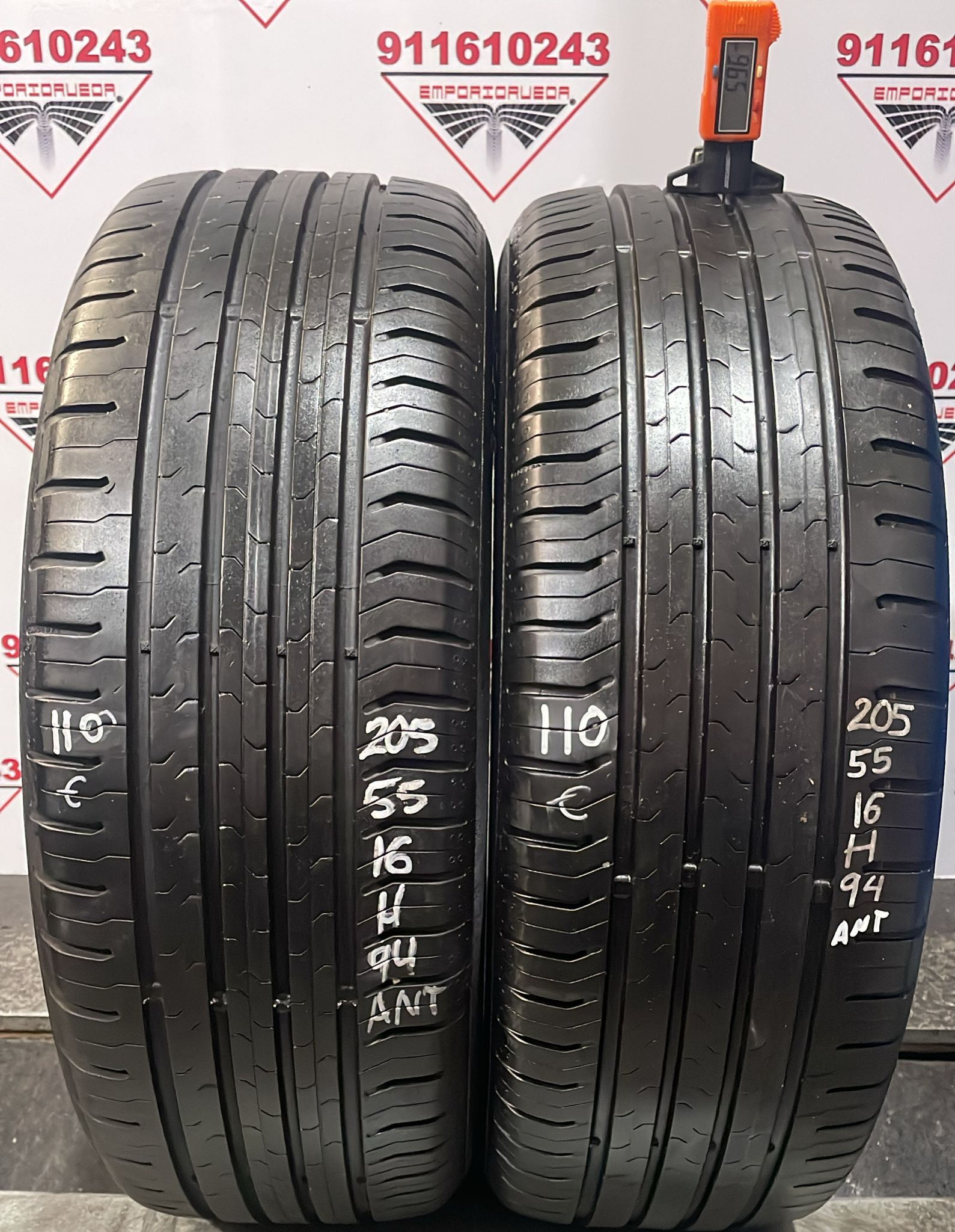 CONTINENTAL CONTIECOCONTACT 5 USADO  205/55 R16 94 H